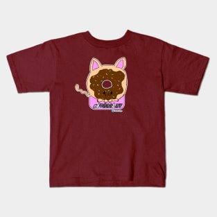 Donut Love Kitty by Blue Donut Kids T-Shirt